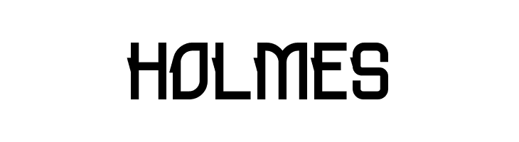 HOLMES  Free Fonts Download