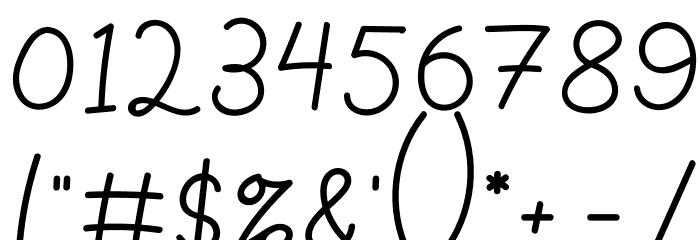 HOLY MOLLYN Font OTHER CHARS