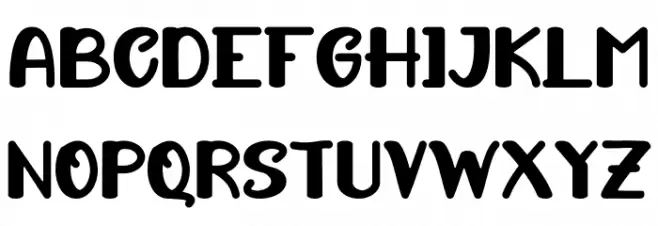 HOLYNESS CHRISTMAS Font UPPERCASE