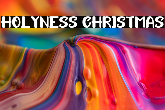 HOLYNESS CHRISTMAS Example 1