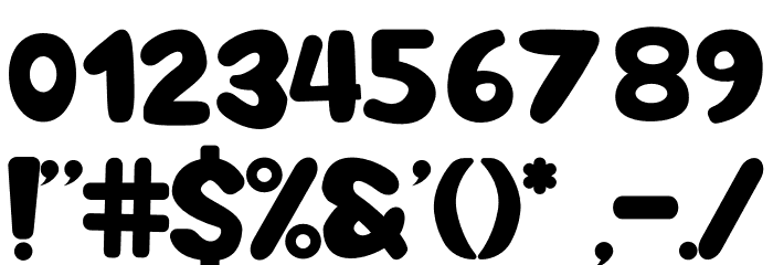 HOLYSWEET Font OTHER CHARS