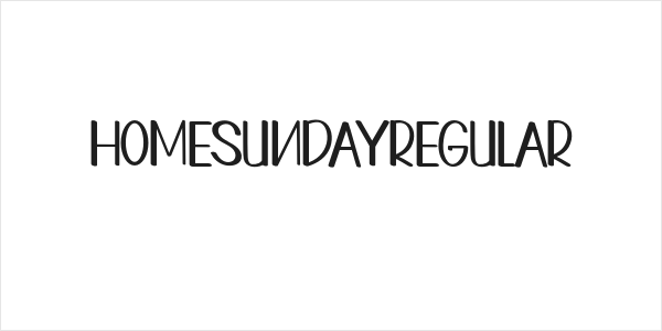 HOMESUNDAYRegular Logo