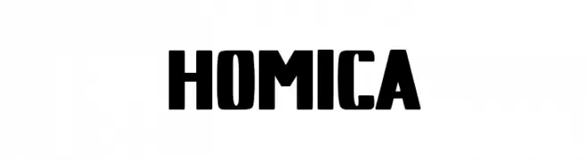 HOMICA  font caratteri gratis