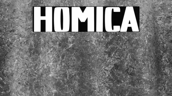 HOMICA Font examples