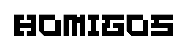 HOMIGOS Шрифта