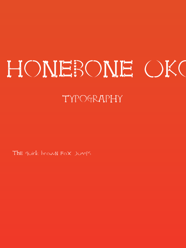 HONEBONE Ukokkei Poster