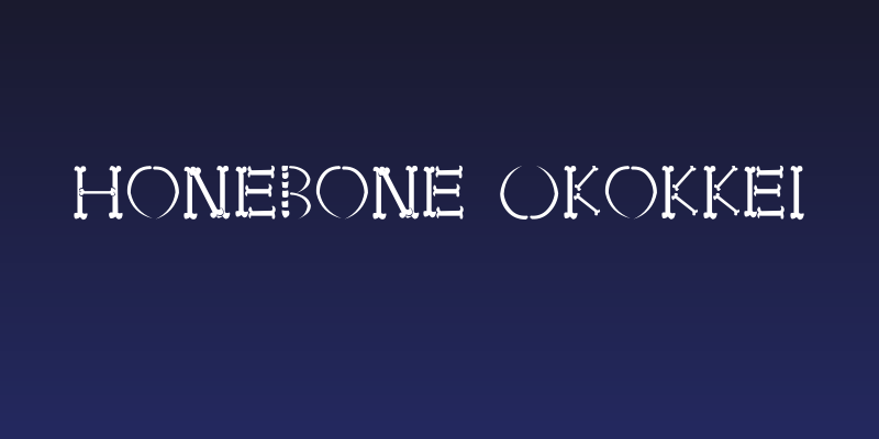 HONEBONE Ukokkei Social Header