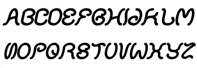 HONESTLY Bold Italic フォント 大文字