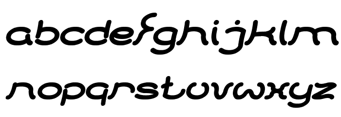 HONESTLY Bold Italic Font LOWERCASE