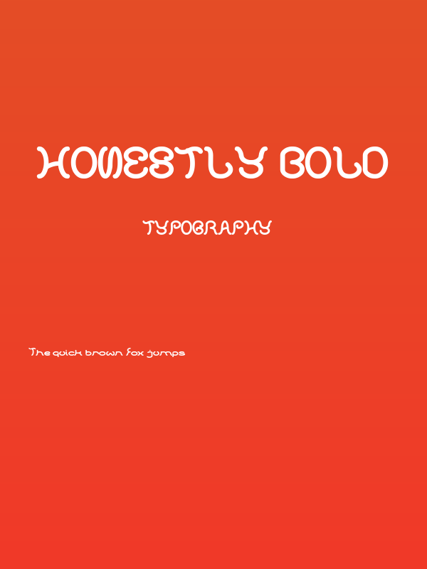 HONESTLY Bold Poster