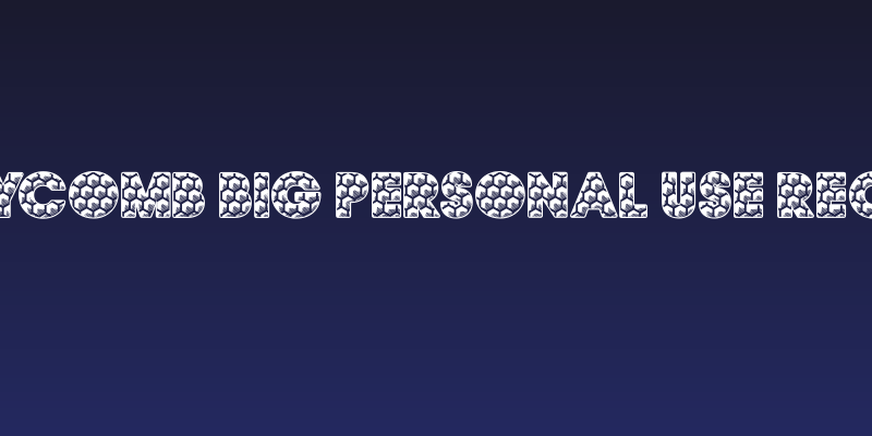 HONEYCOMB BIG PERSONAL USE Regular Social Header