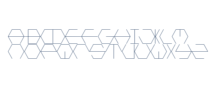 HONEYCOMBED Uppercase