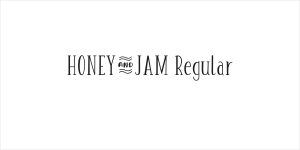 HONEY&JAM Regular Logo