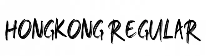 HONGKONG-Regular  font caratteri gratis