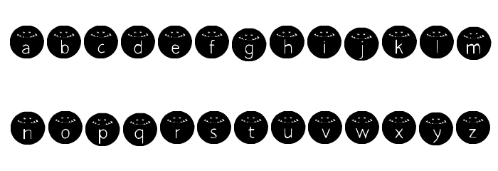 HONKUS CONKUS Medium Font LOWERCASE