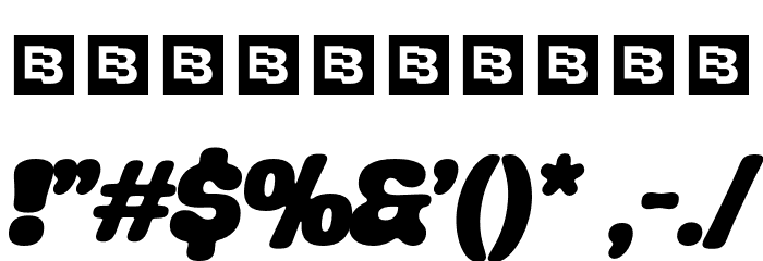 HOPALOPETRIAL-Regular Font OTHER CHARS