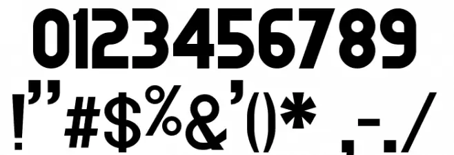 HOPE-HYPE Font OTHER CHARS