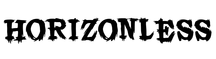 HORIZONLESS  Descarca Fonturi Gratis