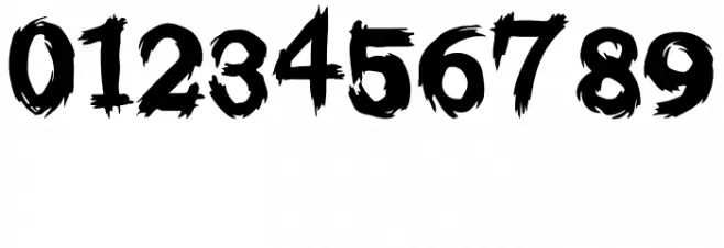 HORIZONLESS Font OTHER CHARS