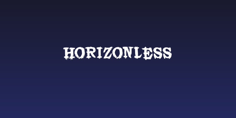 HORIZONLESS Social Header