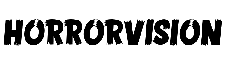 HORROR VISION Font - FFonts.net