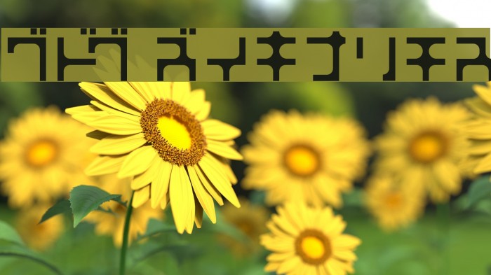 HOSHI RegularJ Font examples