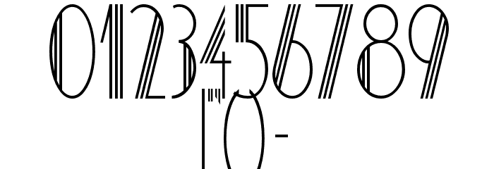 HOTEL DES ARTS 1929 Font OTHER CHARS