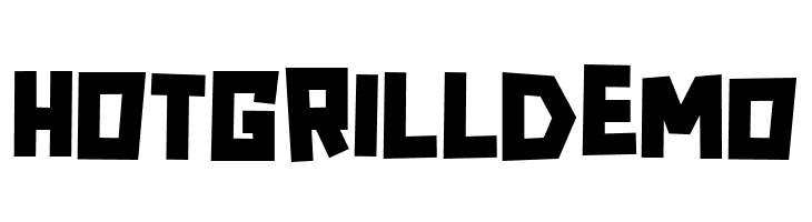 HOTGRILLdemo  Free Fonts Download