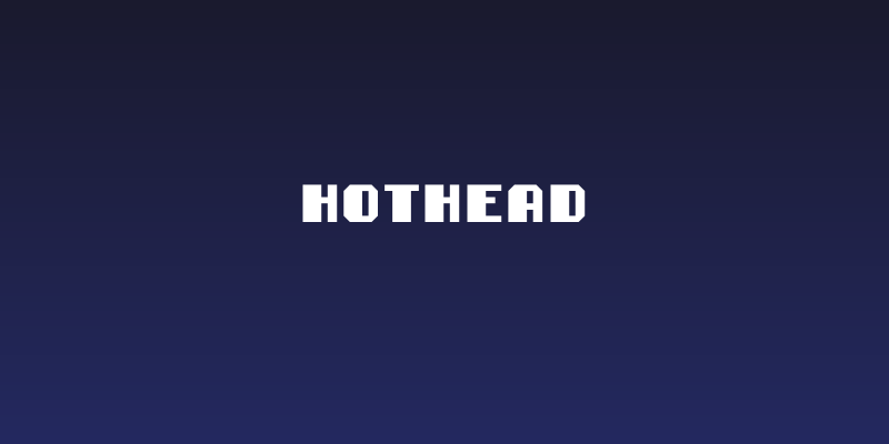HOTHEAD Social Header