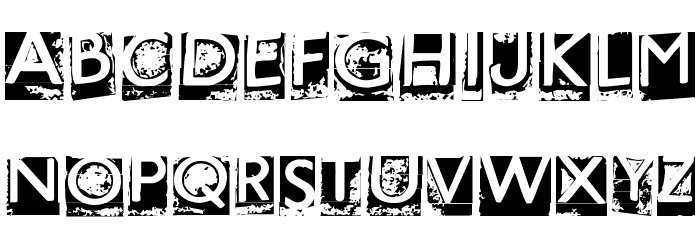 HOTMETAL Normal Font LOWERCASE