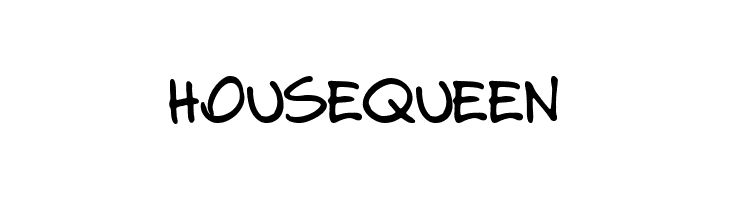 HOUSE QUEEN  font caratteri gratis