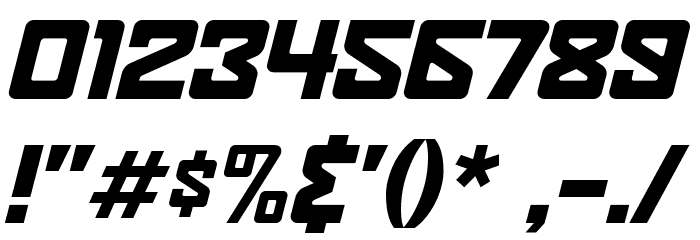 HOUSE3009-Spaceport Font OTHER CHARS