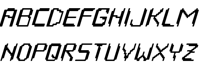 HOUSEPIPES Italic Font LOWERCASE