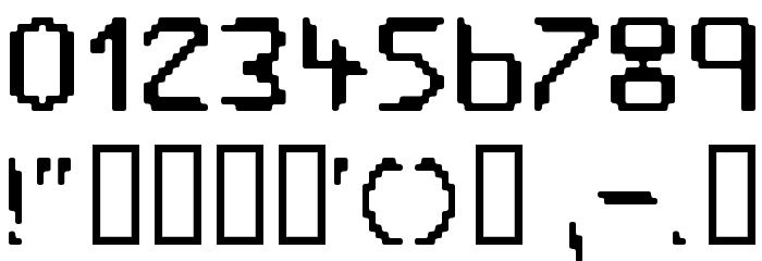 HOUSEPIPES Normal Font OTHER CHARS