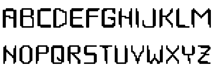 HOUSEPIPES Normal Font LOWERCASE