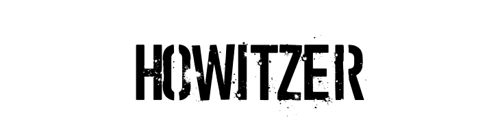 HOWITZER  Free Fonts Download