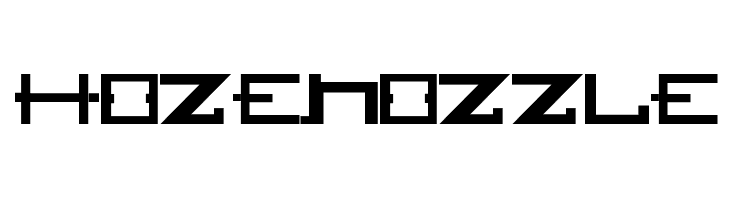 HOZENOZZLE  Descarca Fonturi Gratis