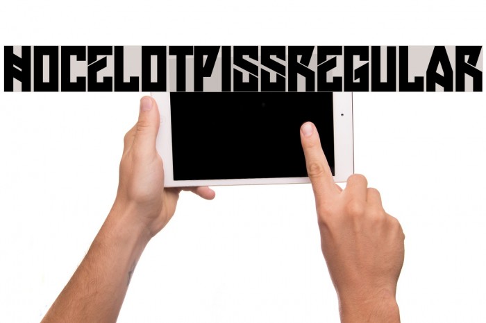 HOcelotPiss-Regular Font examples