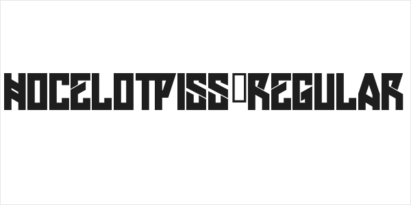 HOcelotPiss-Regular Logo