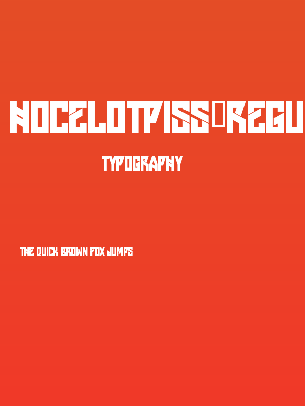 HOcelotPiss-Regular Poster