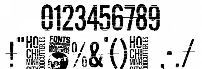 Ho Chi Minh City Font OTHER CHARS