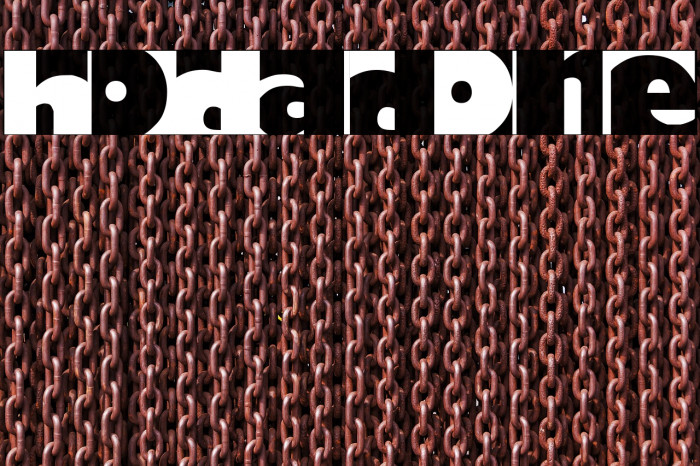 HoDadOne Font examples