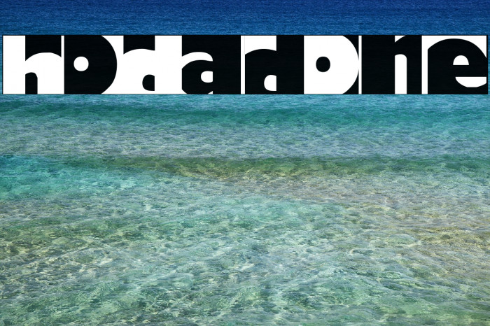 HoDadOne Font examples