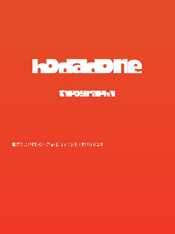 HoDadOne Poster