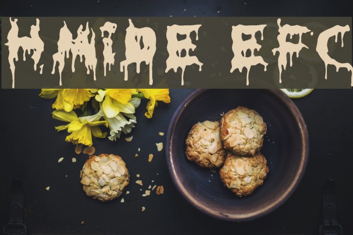 HoMicIDE-EFfeCt Font examples