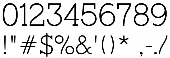 Hoa Sen Typeface Font OTHER CHARS