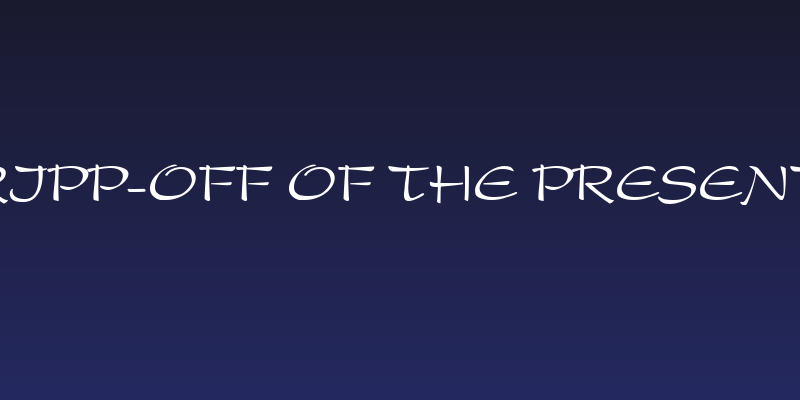 ripp-off of the Present Social Header