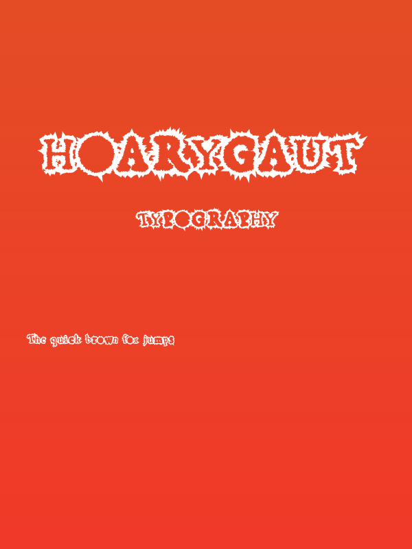 HoaryGaut Poster