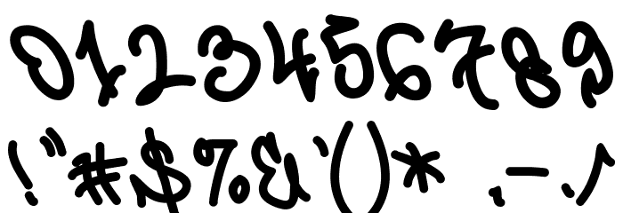 Hoax Vandal Font OTHER CHARS