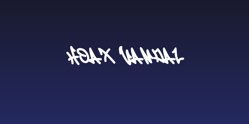 Hoax Vandal Social Header